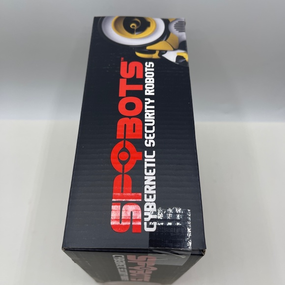 SPYBOTS Cybernetic Security Robots ROBOEAR Yellow Remote Listening Robot NEW - Picture 6 of 7